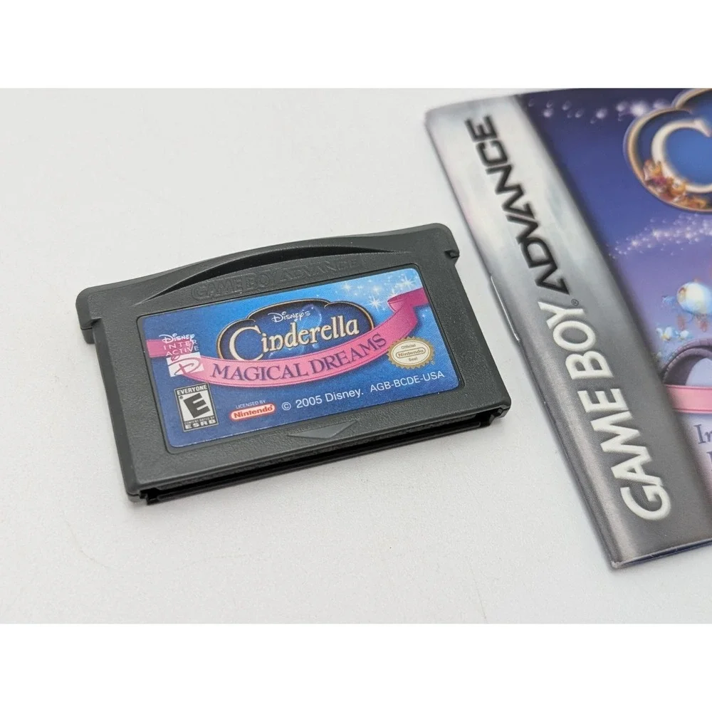 Nintendo Game Boy Advance Disney's Cinderella Magical Dreams W/ Manual